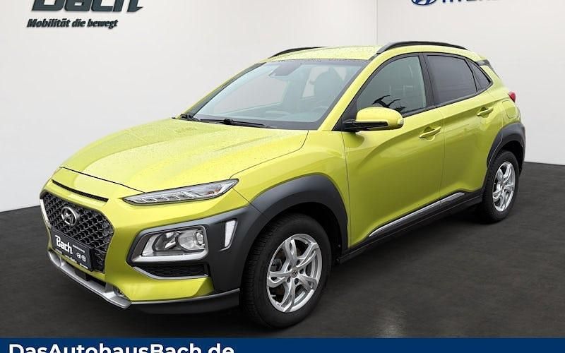 Gebraucht Hyundai Kona Style 120 PS (88 kW) 2018 Gelb SUV