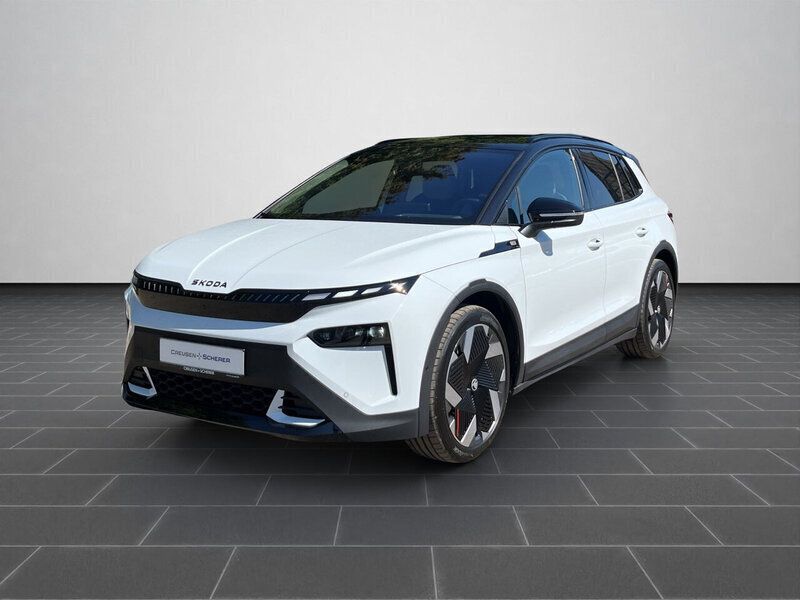 Moonweiß perleffekt (metallic) Gebraucht 2025 Skoda Elroq First Edition SUV | 49.990 € (Etwas zu teuer) - Bild 1/4