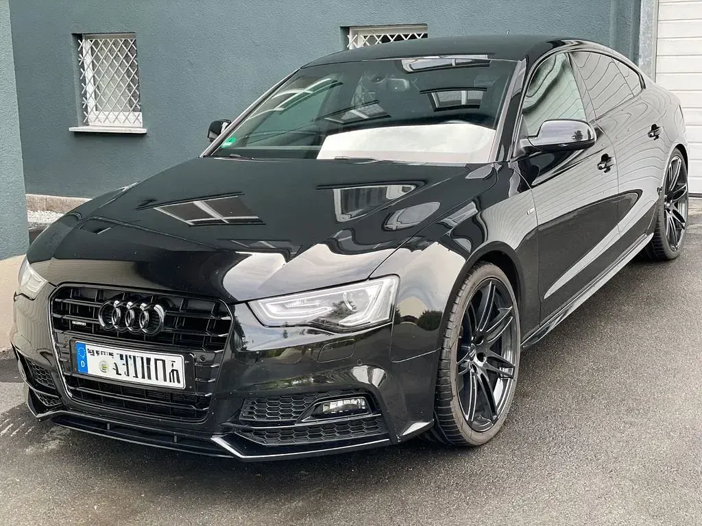 Gebraucht Audi A5 Sportback Black Edition 190 PS (139 kW) 2016 Schwarz Kleinwagen