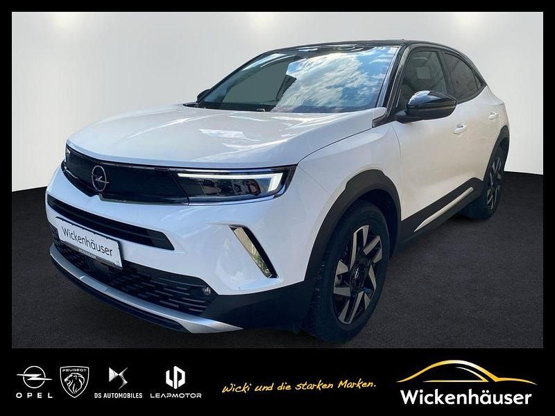 Jade weiss/arktis weiss Gebraucht 2022 Opel Mokka-e Elegance SUV | 15.490 € (Superpreis) - Bild 1/4