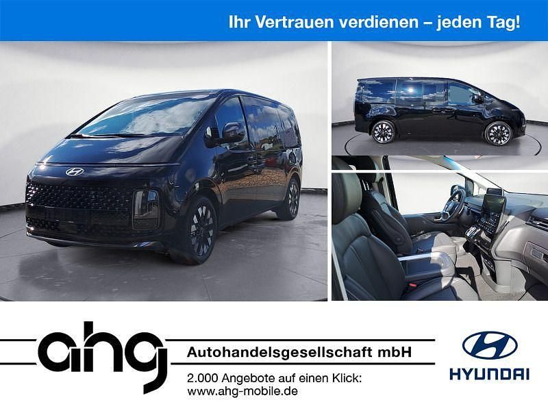 Abyss black pearl Neu 2025 Hyundai Staria Signature Van | 53.999 € - Bild 1/4