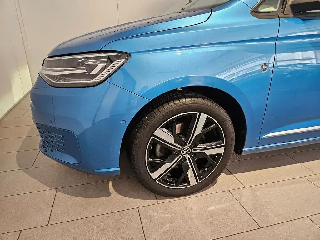 Gebraucht VW Caddy Style 114 PS (83 kW) 2021 Blau Van / Kleinbus