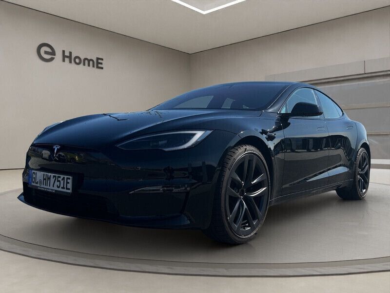 Gebraucht Tesla Model S Plaid 759 kW (1033 PS) 2022 Solid black Kleinwagen