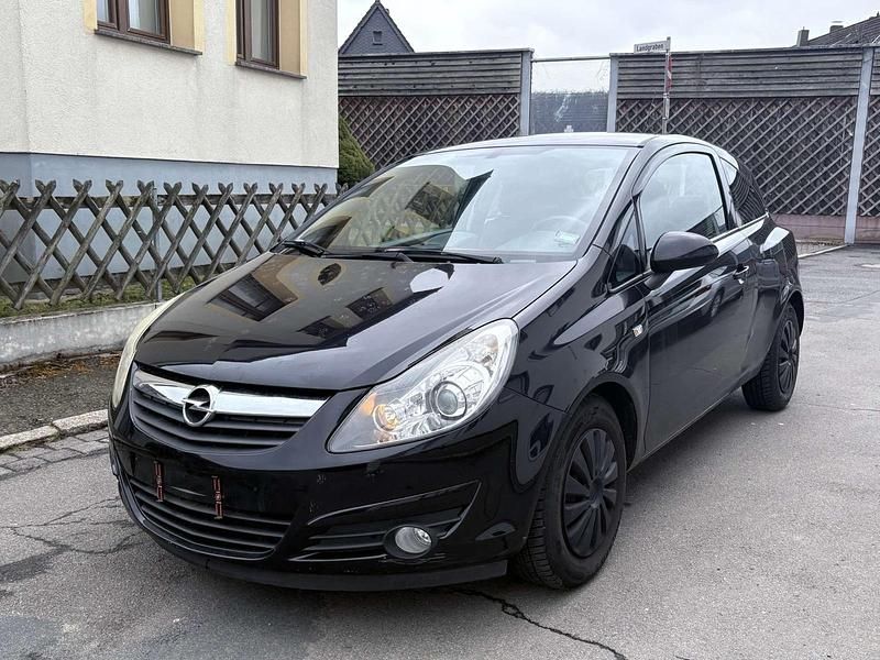 Gebraucht Opel Corsa 80 PS (58 kW) 2008 Schwarz Kleinwagen