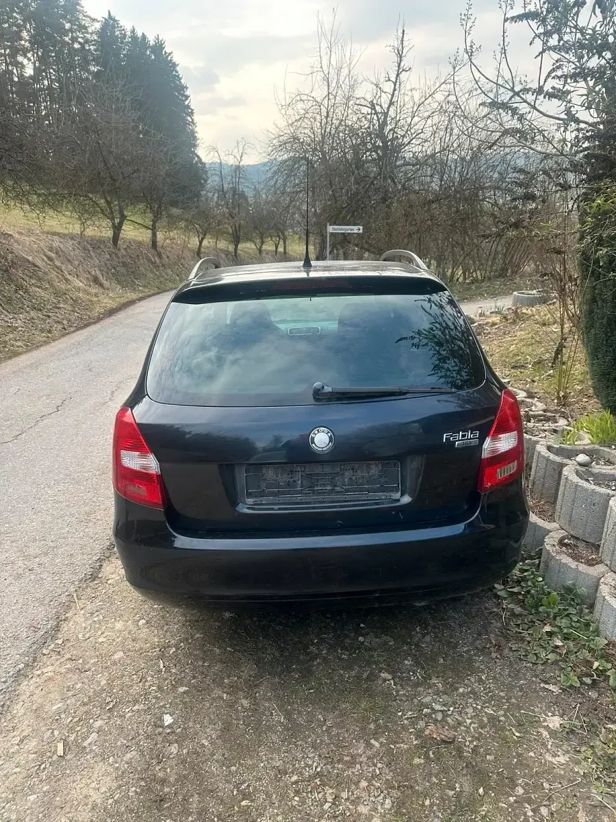 Gebraucht Skoda Fabia 86 PS (63 kW) 2008 Schwarz Kombi