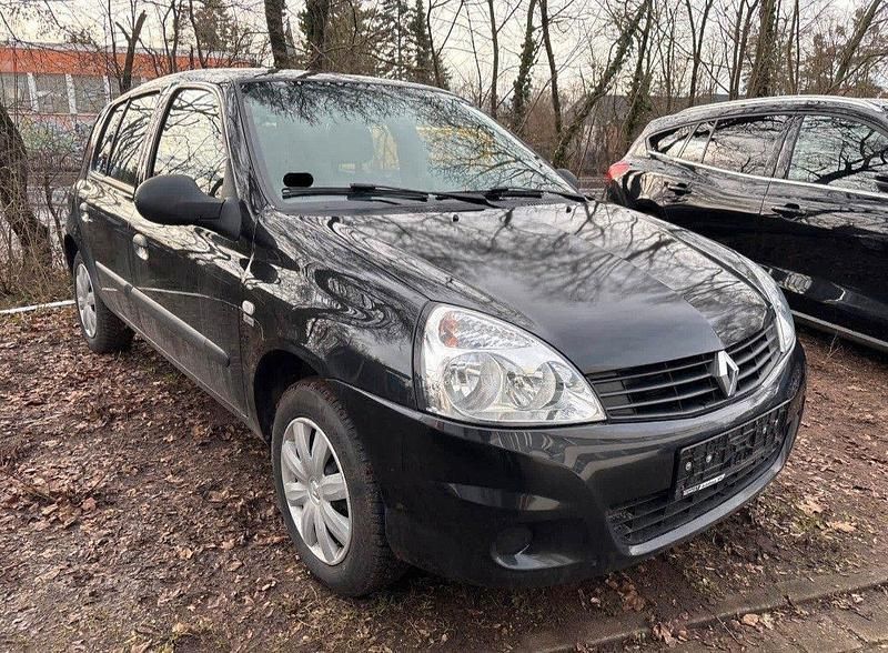 Gebraucht Renault Clio II Authentique 75 PS (55 kW) 2010 Schwarz Kleinwagen