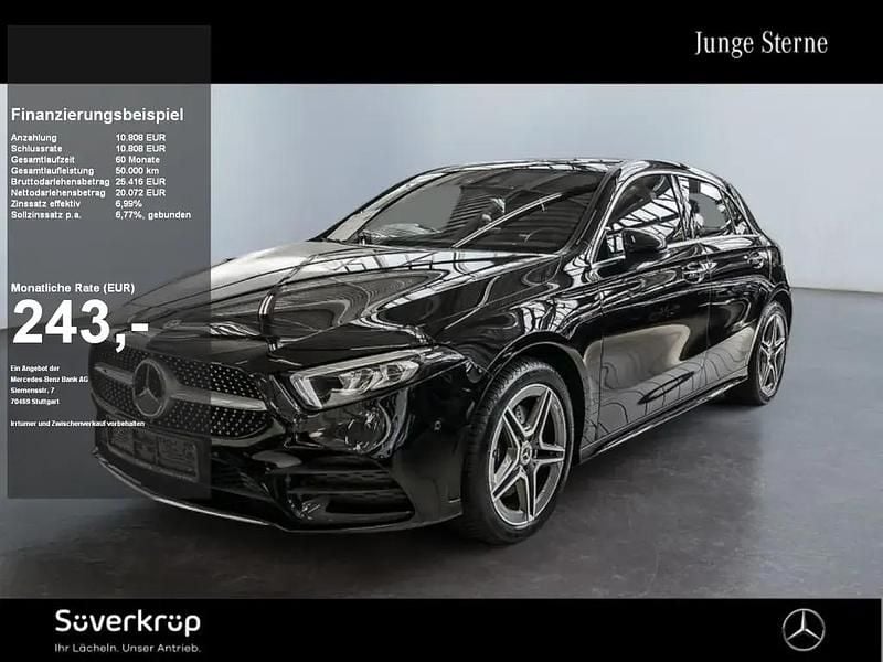 Schwarz Gebraucht 2020 Mercedes A250 Premium Limousine | 29.925 € (Guter Preis) - Bild 1/4