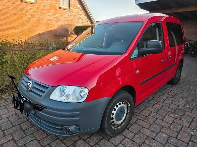 Gebraucht VW Caddy Life 110 PS (80 kW) 2009 Rot Van / Kleinbus