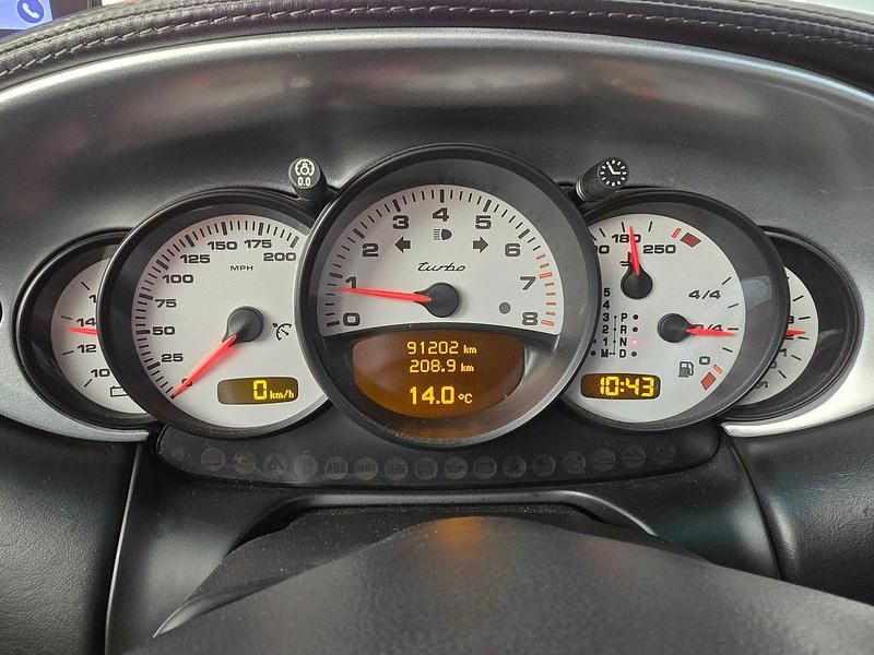 Gebraucht Porsche 996 Turbo 420 PS (308 kW) 2004 Blau Cabrio