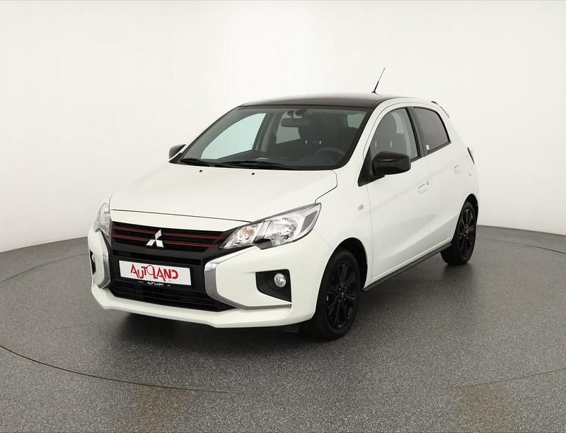 Weiß Gebraucht 2021 Mitsubishi Space Star Spirit Kleinwagen | 15.990 € (Teuer) - Bild 1/4