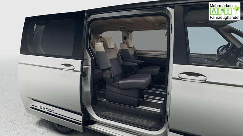 Neu VW Multivan Edition 150 PS (110 kW) 2025 Pure white / dach schwarz Van / Kleinbus