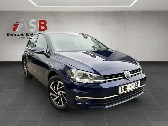 Gebraucht VW Golf VII Join 116 PS (85 kW) 2018 Blau Limousine