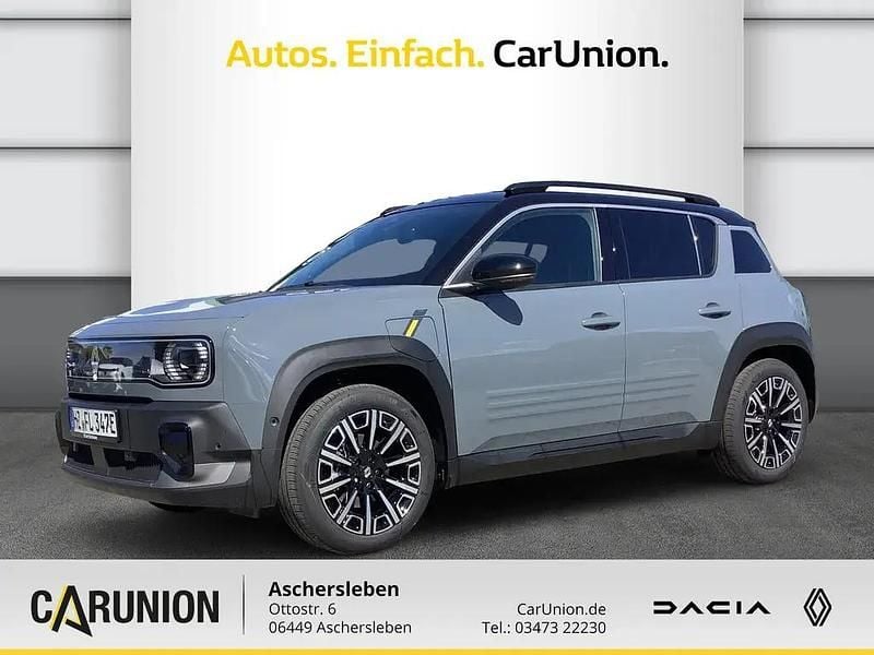 Schiefergrau, black pearlschwarz metallic (grau) Neu 2025 Renault 4 E-Tech Iconic SUV | 36.490 € (Fairer Preis) - Bild 1/4