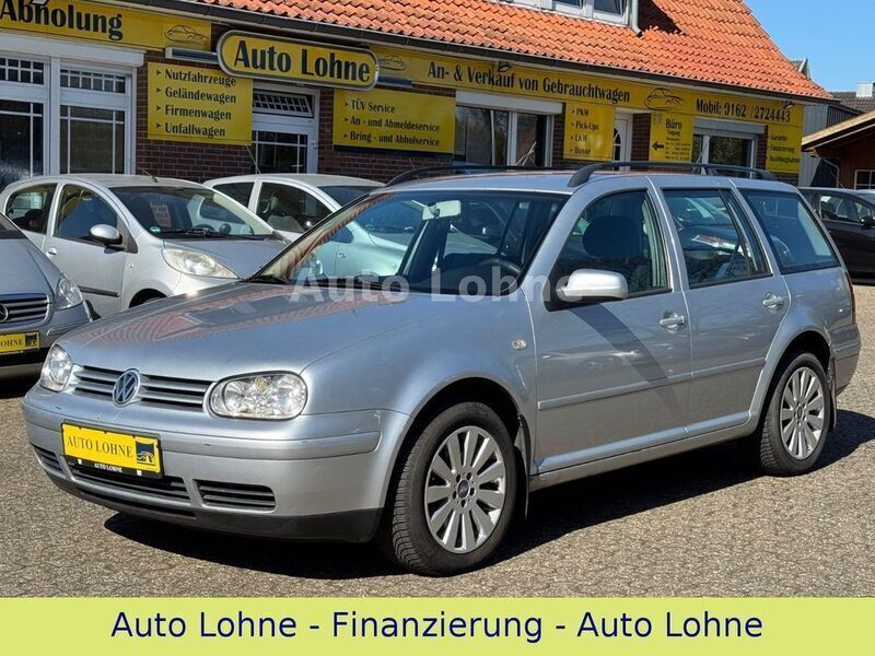 Silber Gebraucht 2001 VW Golf IV Comfortline Kombi | 690 € (Guter Preis) - Bild 1/4