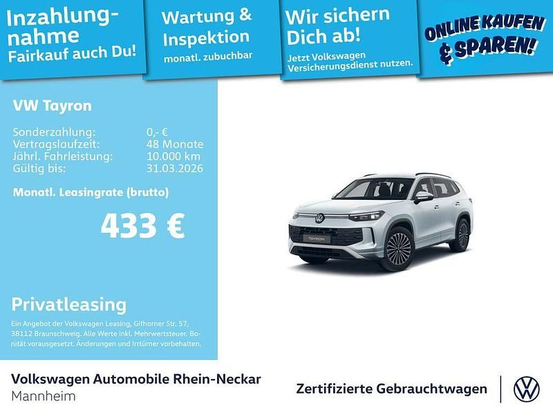 Gebraucht VW Tayron Life 150 PS (110 kW) 2025 SUV