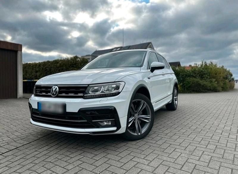 Weiß Gebraucht 2018 VW Tiguan R-line SUV | 26.899 € (Fairer Preis) - Bild 1/4