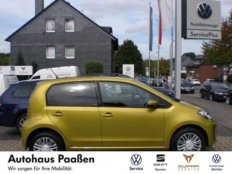 Honey yellow metallic Gebraucht 2021 VW up! United Kleinwagen | 12.950 € (Etwas zu teuer) - Bild 1/4