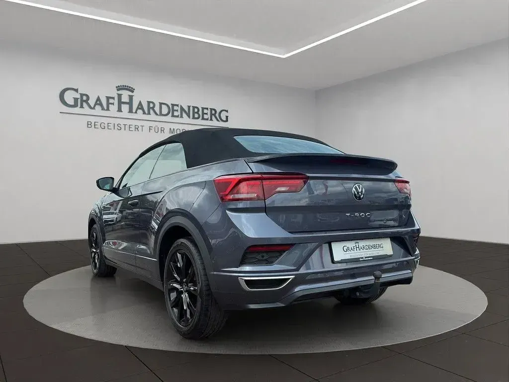 Gebraucht VW T-Roc Cabriolet R-line 150 PS (110 kW) 2022 Grau Cabrio