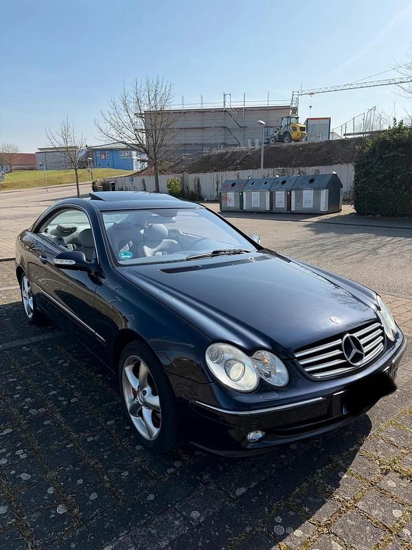 Gebraucht Mercedes CLK500 306 PS (225 kW) 2005 Blau Coupé