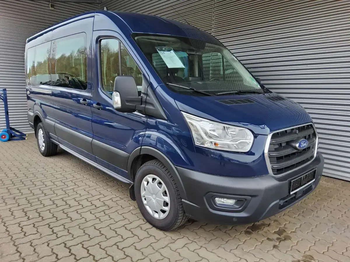 Occasion Ford Transit Trend 170 ch (125 kW) 2020 Bleue Berline