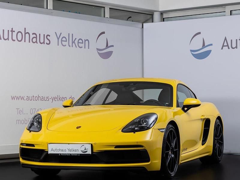 Gelb Gebraucht 2021 Porsche Cayman GTS Chrono Coupé | 79.990 € (Fairer Preis) - Bild 1/4