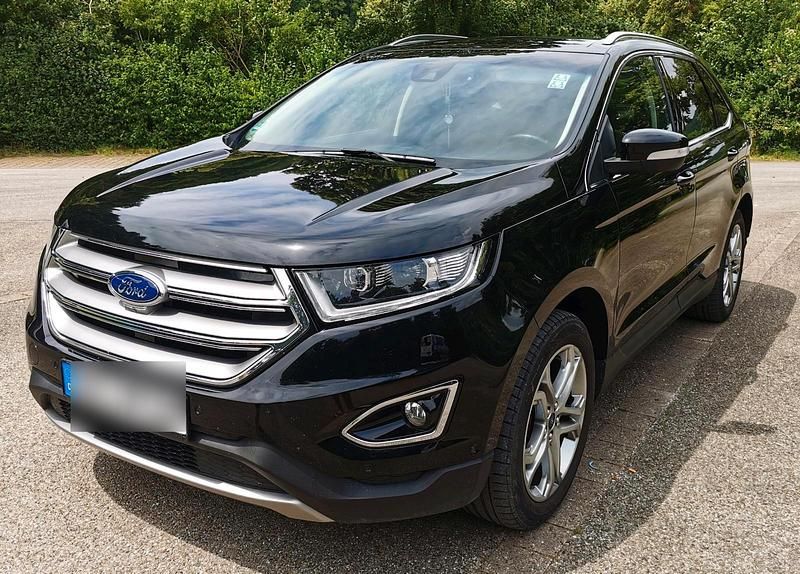 Schwarz Gebraucht 2017 Ford Edge Titanium SUV | 18.500 € (Fairer Preis) - Bild 1/4