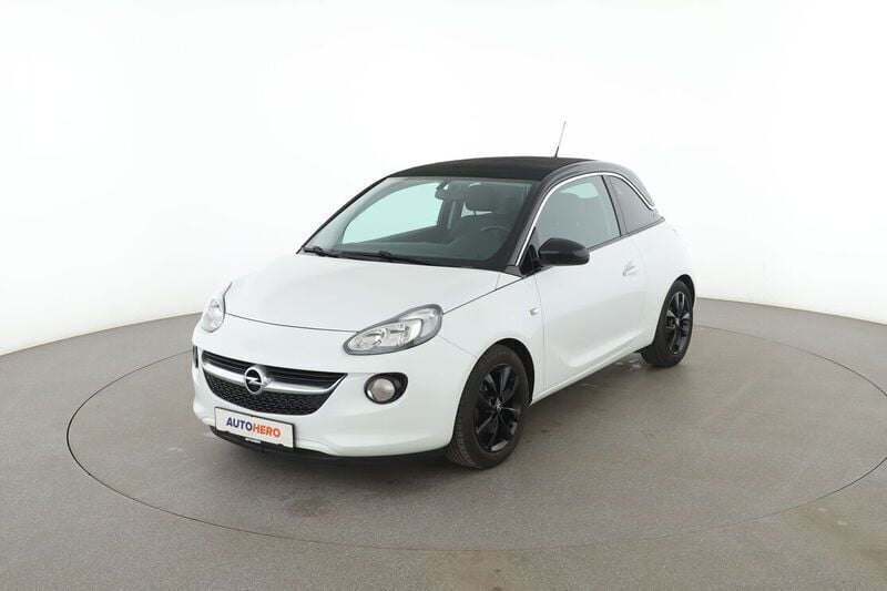 Weiß Gebraucht 2019 Opel Adam Open Air Kleinwagen | 8.030 € (Fairer Preis) - Bild 1/4