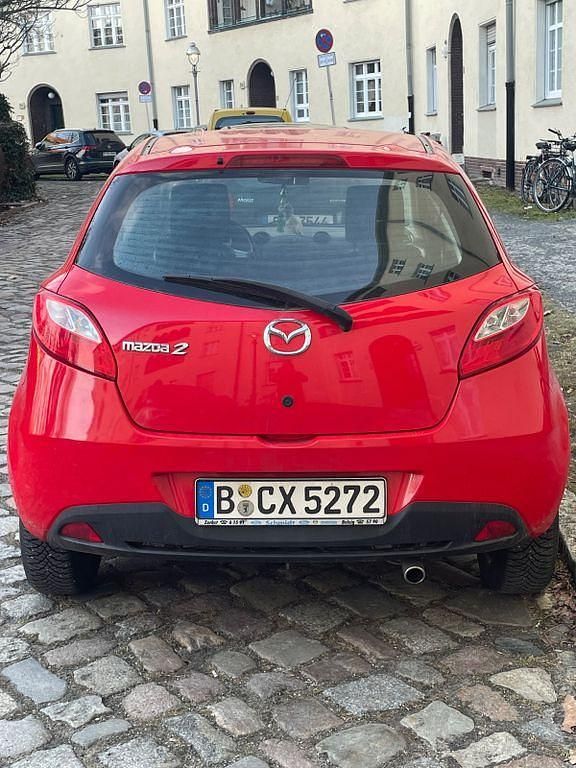 Gebraucht Mazda 2 Independence 75 PS (55 kW) 2008 Rot Kleinwagen