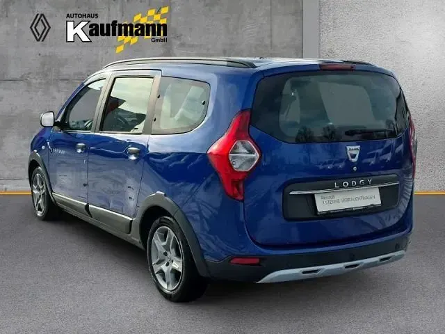 Gebraucht Dacia Lodgy Stepway 116 PS (85 kW) 2022 Blau Van / Kleinbus