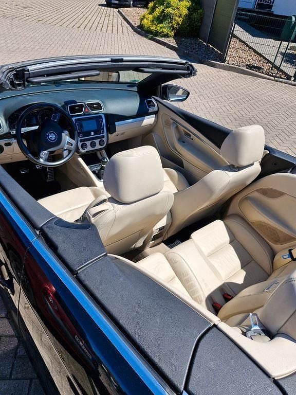 Schwarz Gebraucht 2009 VW Eos Edition Cabrio | 5.250 € (Guter Preis) - Bild 1/4