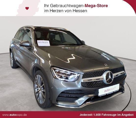 Selenitgrau metallic Gebraucht 2022 Mercedes GLC200 AMG line SUV | 29.990 € (Superpreis) - Bild 1/4