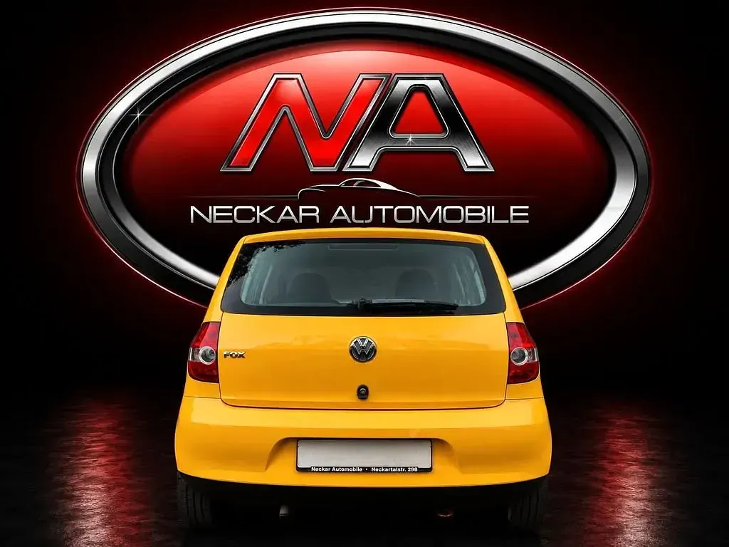 Gebraucht VW Fox 54 PS (39 kW) 2007 Gelb Kleinwagen