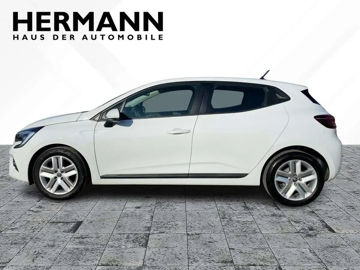 Gebraucht Renault Clio V Business 91 PS (66 kW) 2021 Arktisweiß (weiß) Limousine