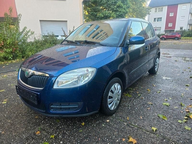 Gebraucht Skoda Fabia 70 PS (51 kW) 2008 Blau Limousine