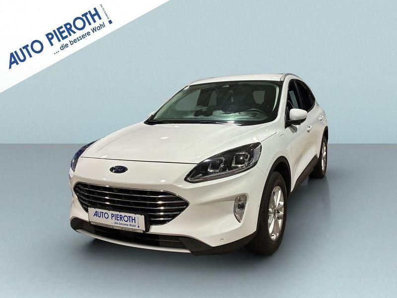 Frozen white Gebraucht 2022 Ford Kuga Titanium SUV | 25.350 € (Fairer Preis) - Bild 1/4