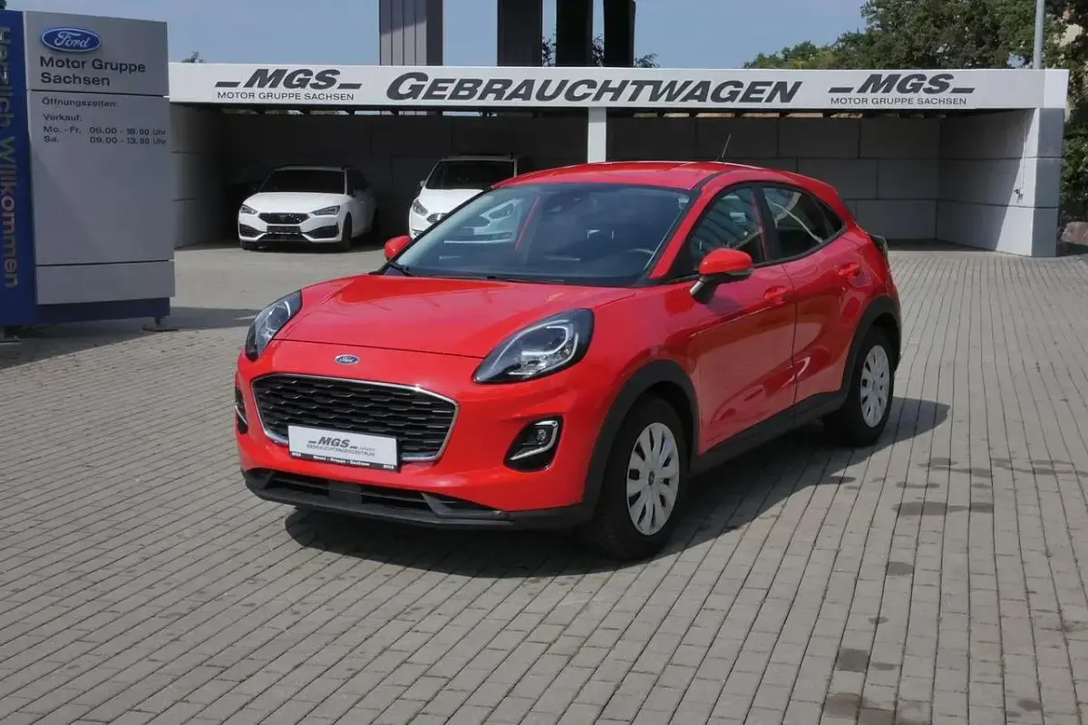 Second-hand Ford Puma 95 CP (69 kW) 2021 Roșu SUV