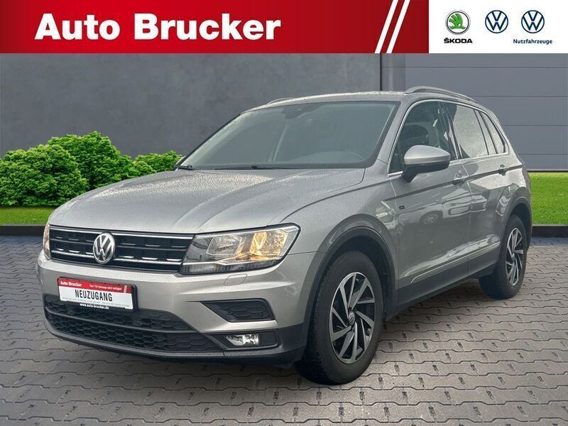 Silber Gebraucht 2018 VW Tiguan Join SUV | 18.316 € (Guter Preis) - Bild 1/4