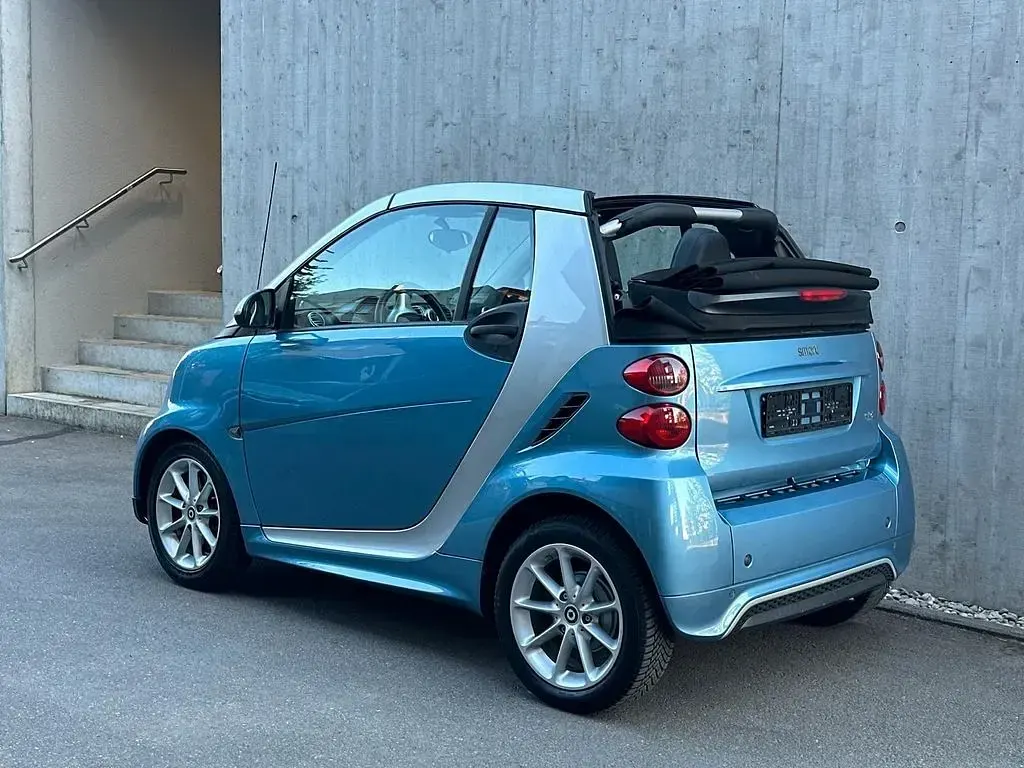 Gebraucht Smart ForTwo Cabrio 71 PS (52 kW) 2014 Blau Cabrio