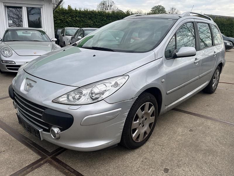 Silber Gebraucht 2007 Peugeot 307 Kombi | 600 € (Superpreis) - Bild 1/4