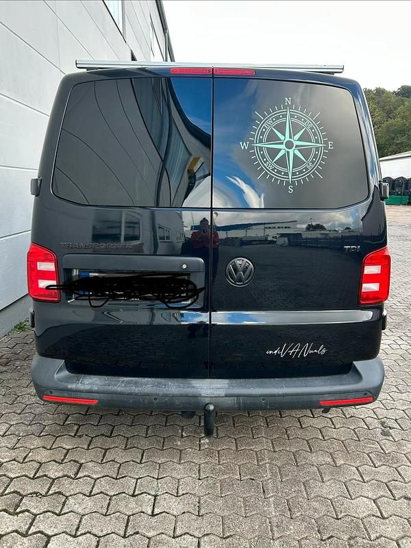 Usata VW Transporter 150 CV (110 kW) 2017 Nero Furgone