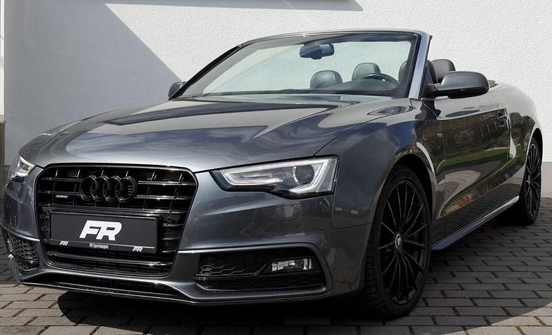 Gebraucht Audi A5 Cabriolet S-line plus 245 PS (180 kW) 2016 Grau Cabrio