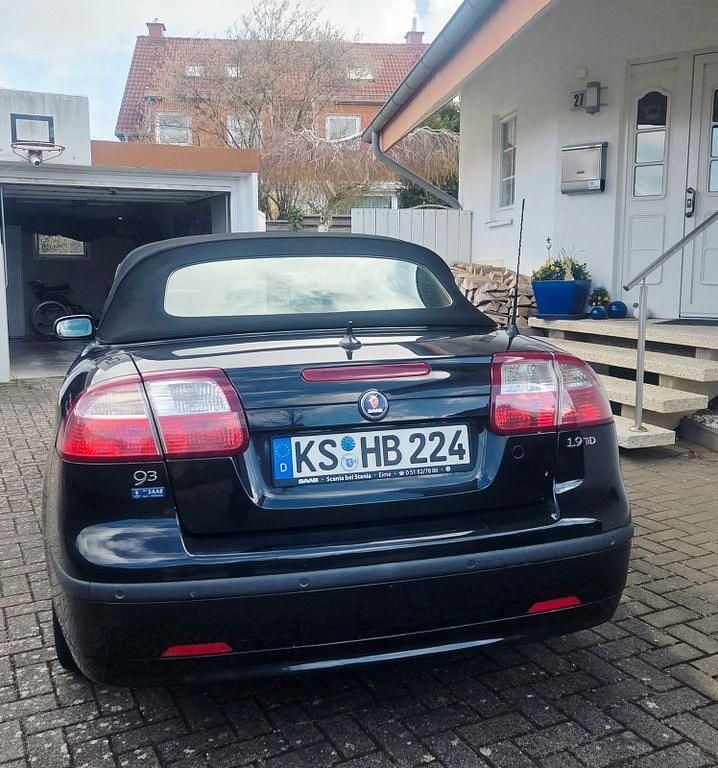 Gebraucht Saab 9-3 Cabriolet Vector 150 PS (110 kW) 2007 Schwarz Cabrio