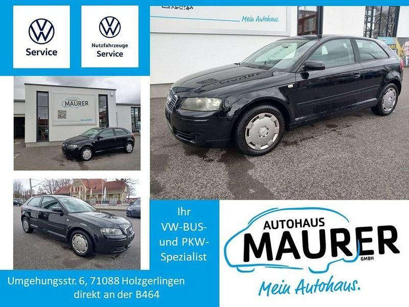 Gebraucht Audi A3 Attraction 102 PS (75 kW) 2007 Schwarz Kleinwagen