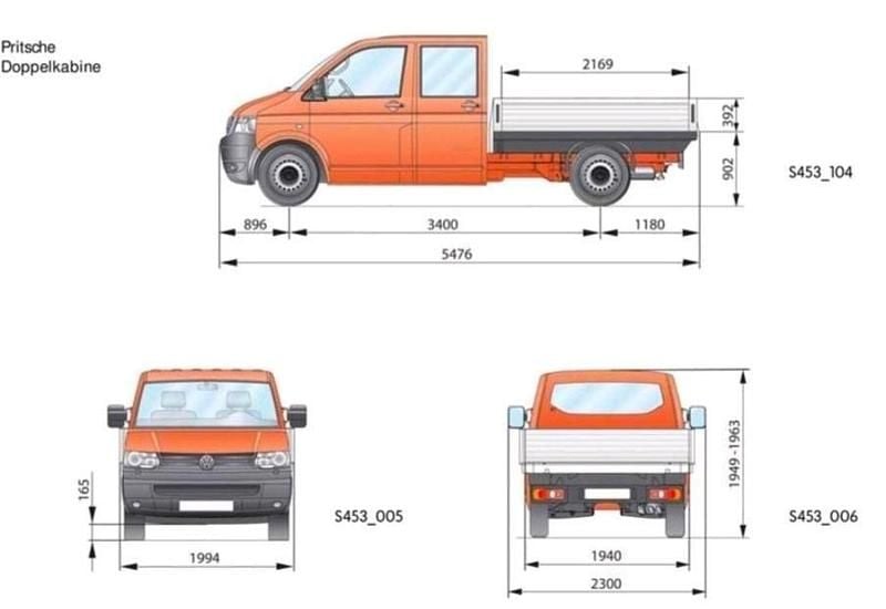 Orange Gebraucht 2013 VW T5 Van | 9.000 € (Superpreis) - Bild 1/4
