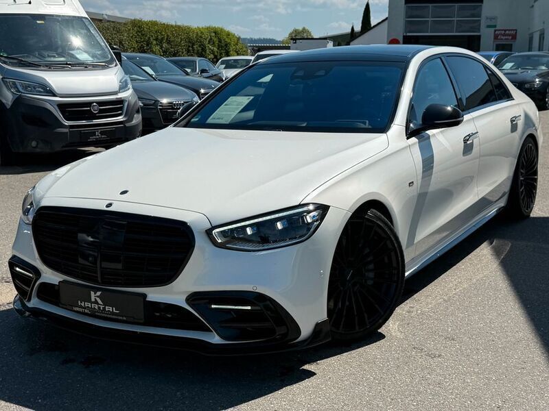Diamantweiss metalliclack Gebraucht 2021 Mercedes S400 Limousine | 99.999 € (Fairer Preis) - Bild 1/4