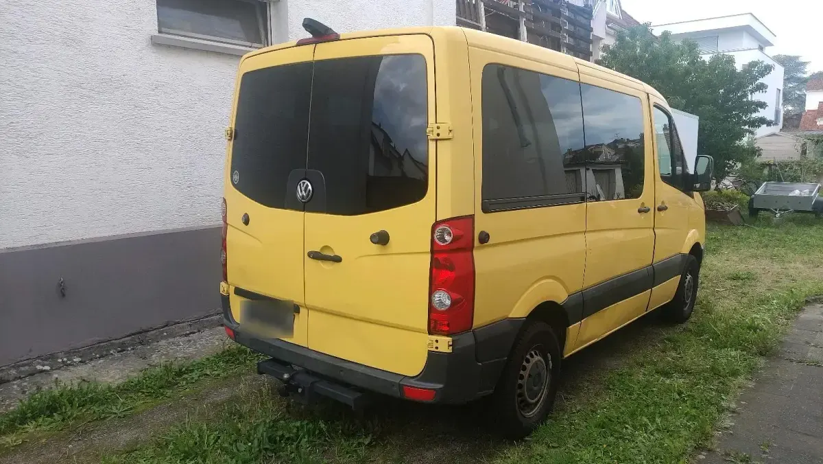Gebraucht VW Crafter 109 PS (80 kW) 2014 Gelb Van