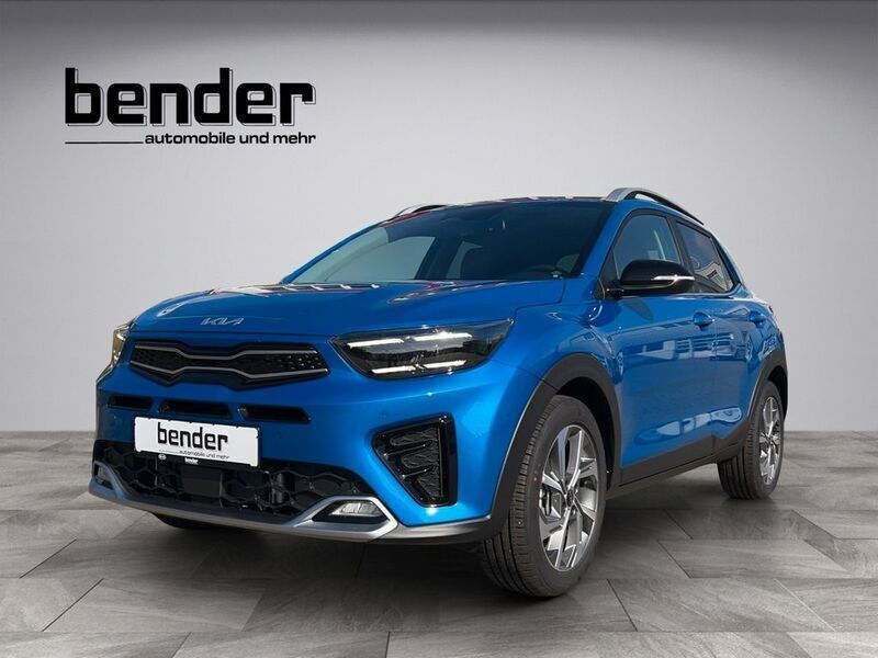 Blau Gebraucht 2024 Kia Stonic 4 SUV | 26.890 € (Teuer) - Bild 1/4