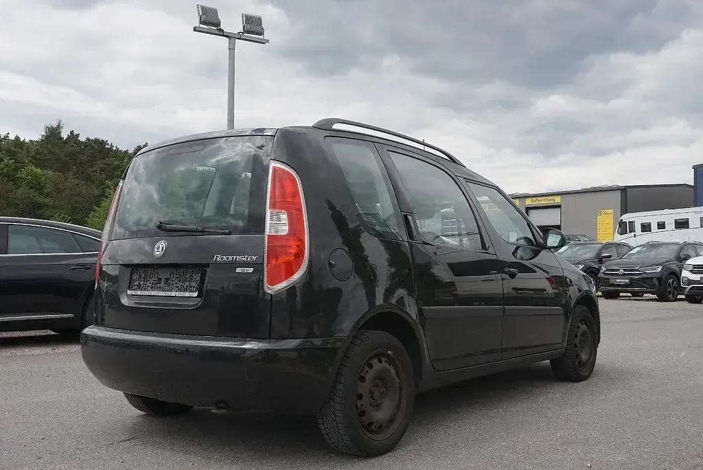 Gebraucht Skoda Roomster Style 86 PS (63 kW) 2007 Schwarz Van / Kleinbus