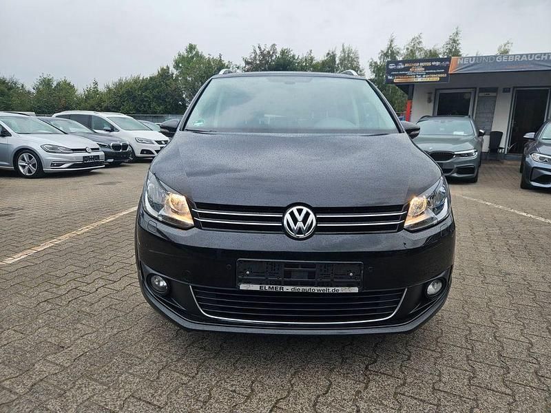 Gebraucht VW Touran Cross 140 PS (102 kW) 2011 Schwarz Van / Kleinbus
