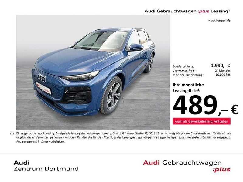 Gebraucht Audi Q6 e-tron Ambiente 284 kW (387 PS) 2025 Ascariblau metallic SUV